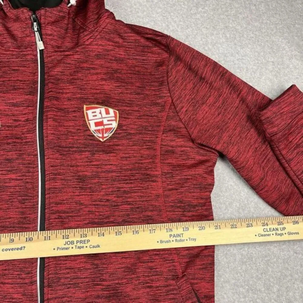 Kukri BUCS Rugby Full Zip Training Jacket Mens Large‎ Red Hoodie Performance